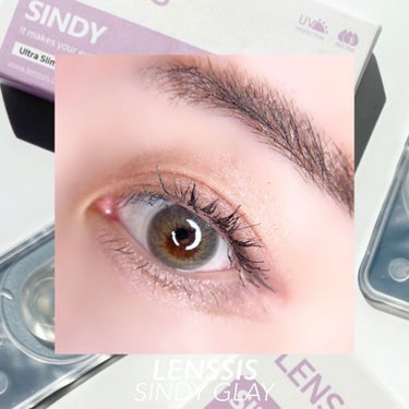 LENSSIS シンディーシリーズのクチコミ「ㅤ
LENSISㅤ
SINDY GLAYㅤ
(G.DIA. 13.5mm )
ㅤ
こちらはエイ.....」（1枚目）