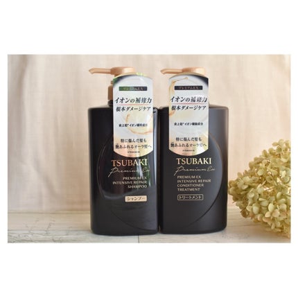 プレミアムEX インテンシブリペア <シャンプー>/コンディショナー<ヘアトリートメント> /TSUBAKI/市販シャンプーを使ったクチコミ(1枚目)