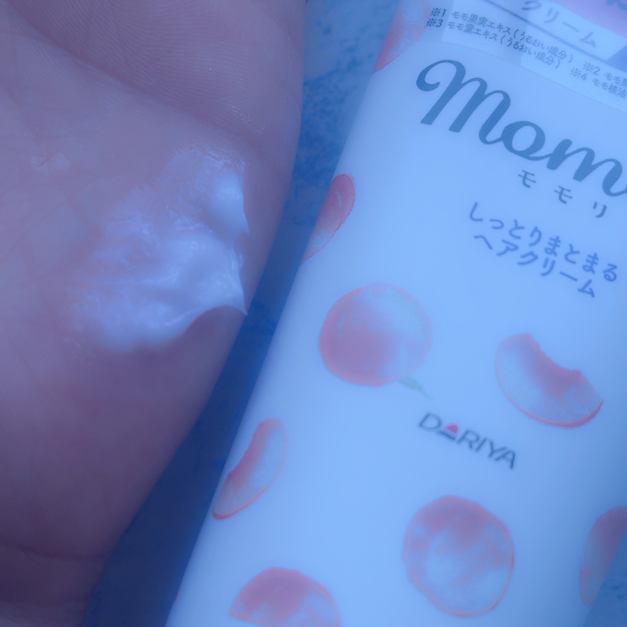 しっとりまとまるヘアクリーム /モモリ/ヘアミルクを使ったクチコミ（3枚目）