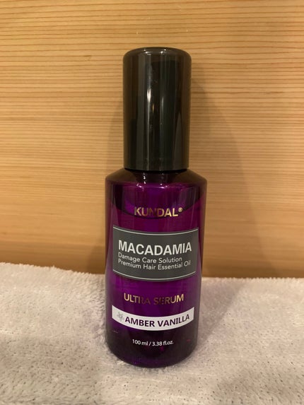 クンダル マカダミア ウルトラヘアセラム /KUNDAL/ヘアオイルを使ったクチコミ(4枚目)