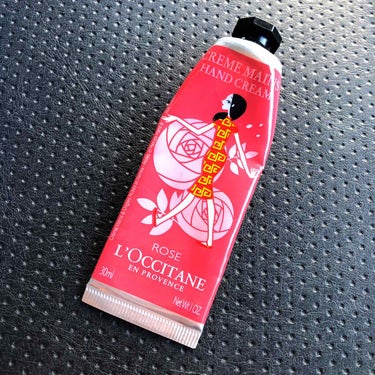 シア ホイップハンドクリーム ローズ/L'OCCITANE/ハンドクリームを使ったクチコミ（2枚目）