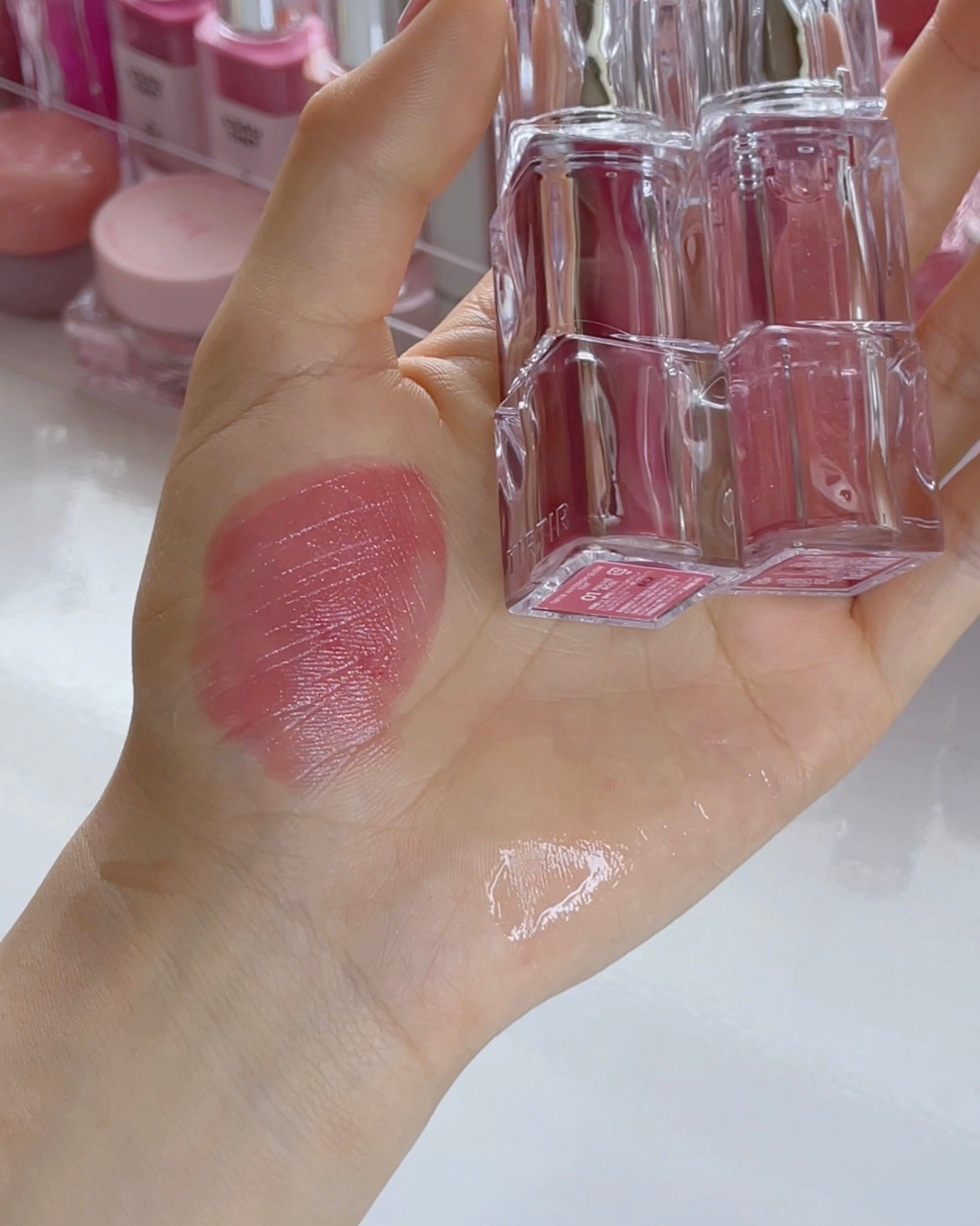 ウォーターリズムグロウティント/TIRTIR(ティルティル)/リップティントを使ったクチコミ(4枚目)