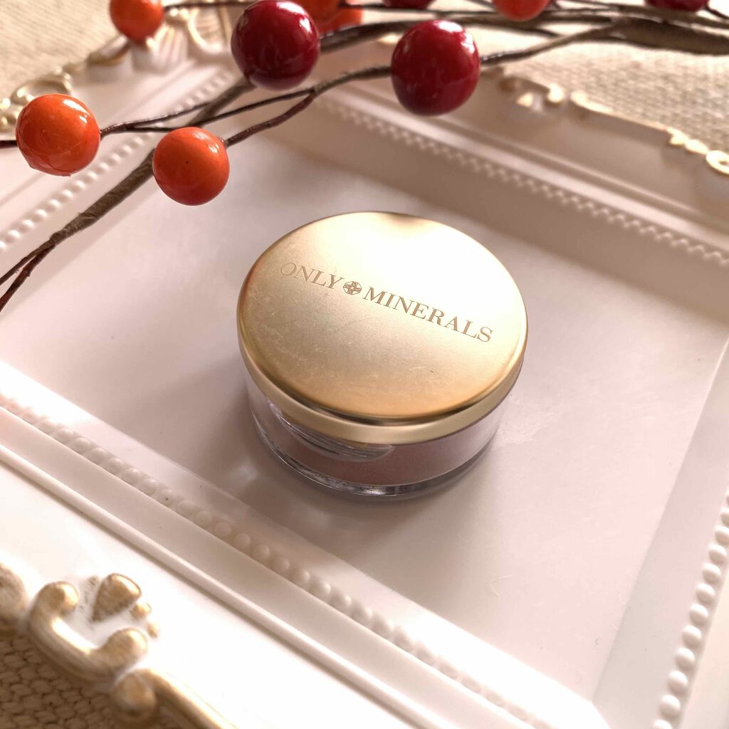 ミネラルピグメント カシス/ONLY MINERALS/単色アイシャドウを使ったクチコミ（1枚目）