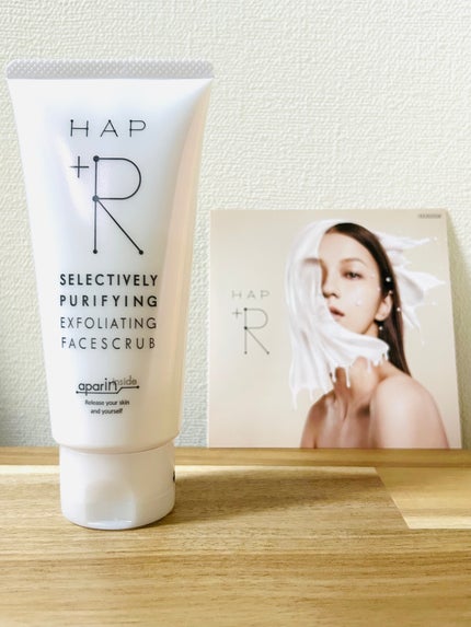 フェイススクラブ /HAP+R/スクラブ・ゴマージュを使ったクチコミ(1枚目)