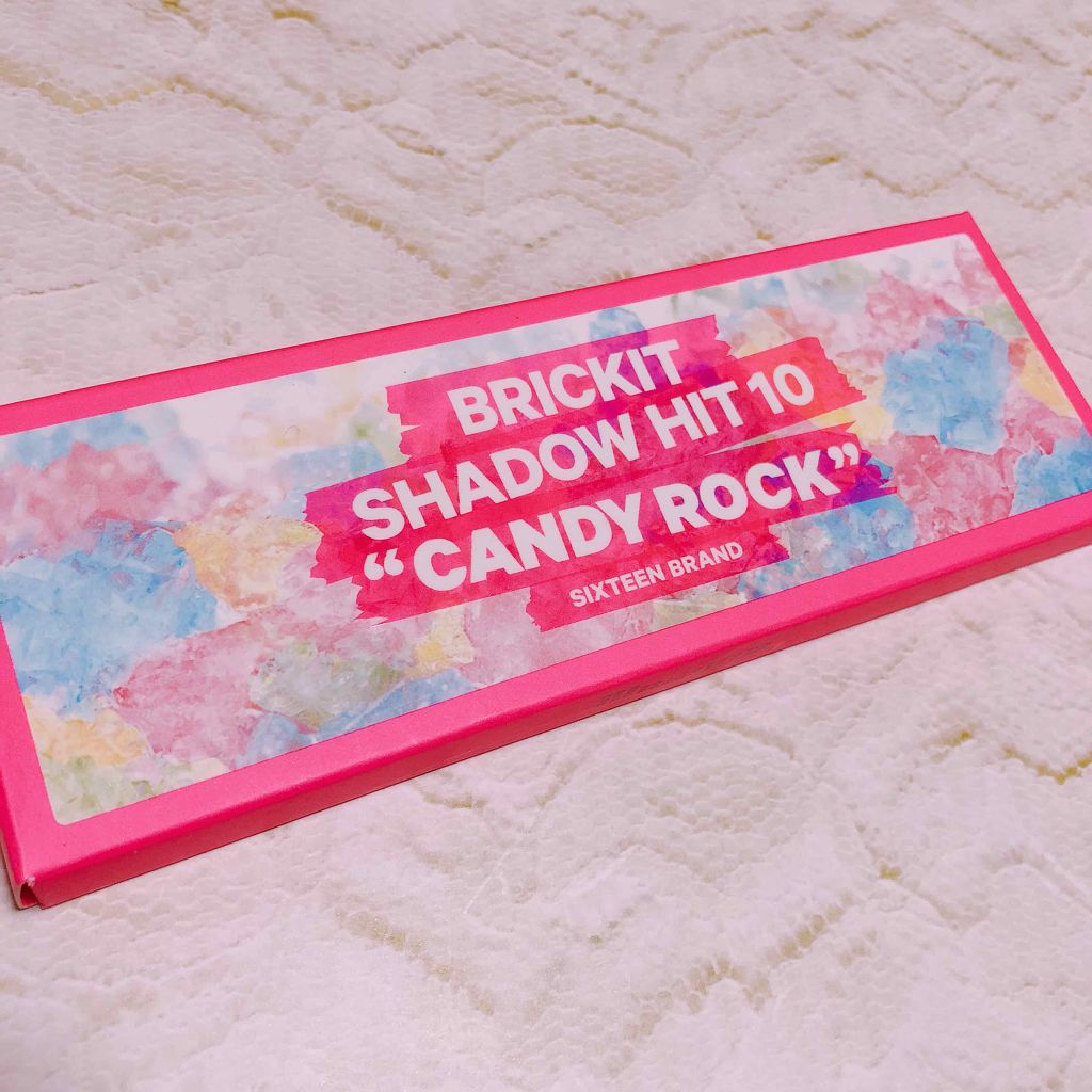 brickitshadow/16BRAND/アイシャドウパレットを使ったクチコミ（1枚目）