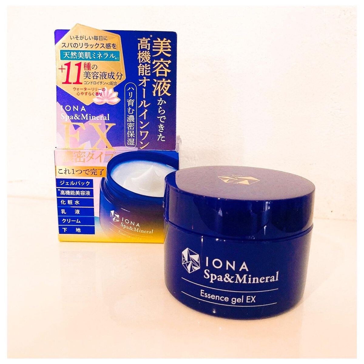 ♥[新品] イオナ エッセンス ジェル EX♥高機能オールインワン 美容ジェル イオナ スパ&ミネラル エッセンス ジェル EX 80g : コスメ アべ