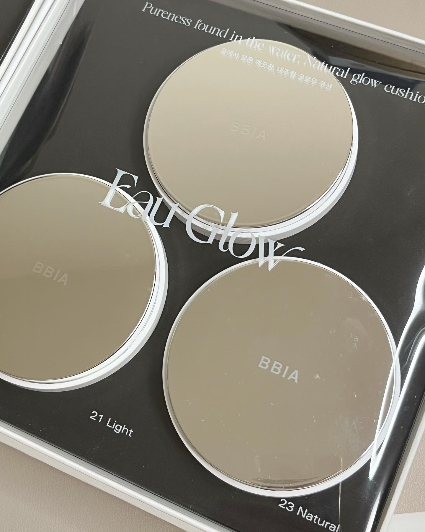 オーグロウクッション/BBIA/クッションファンデーションを使ったクチコミ（2枚目）