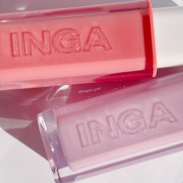 Water Glow Lip Tint/INGA/口紅を使ったクチコミ（8枚目）