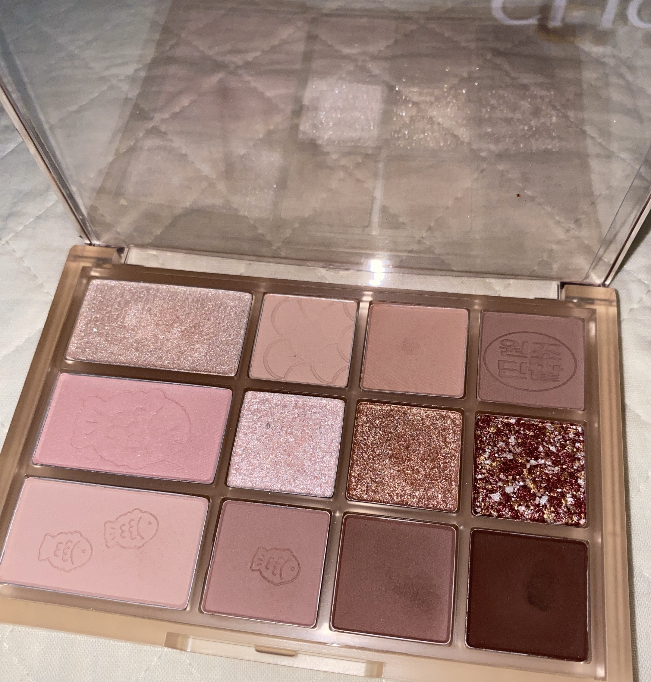 シェード アンド シャドウ パレット 04 オリジナルあずき（ORIGINAL RED BEAN ）/CLIO/アイシャドウパレットを使ったクチコミ（2枚目）