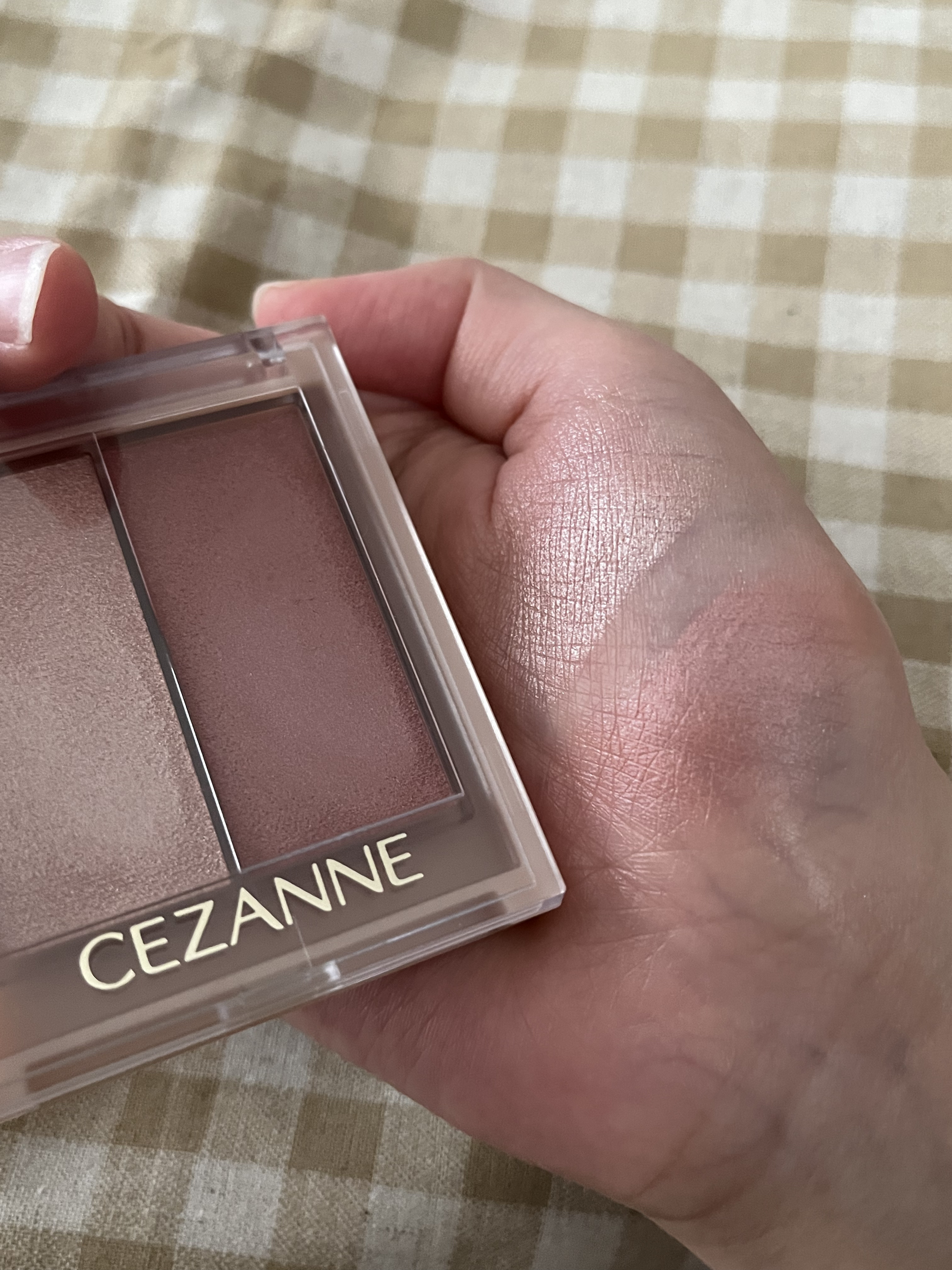 フェイスグロウカラー/CEZANNE/クリームハイライトを使ったクチコミ（3枚目）