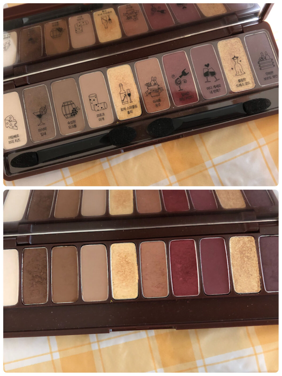 プレイカラー アイシャドウ/ETUDE/アイシャドウパレットを使ったクチコミ（2枚目）