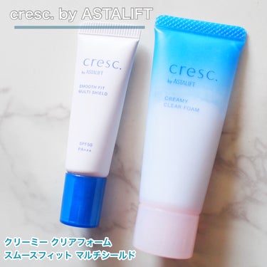 クリーミー クリアフォーム/cresc. by ASTALIFT/洗顔フォームを使ったクチコミ（1枚目）