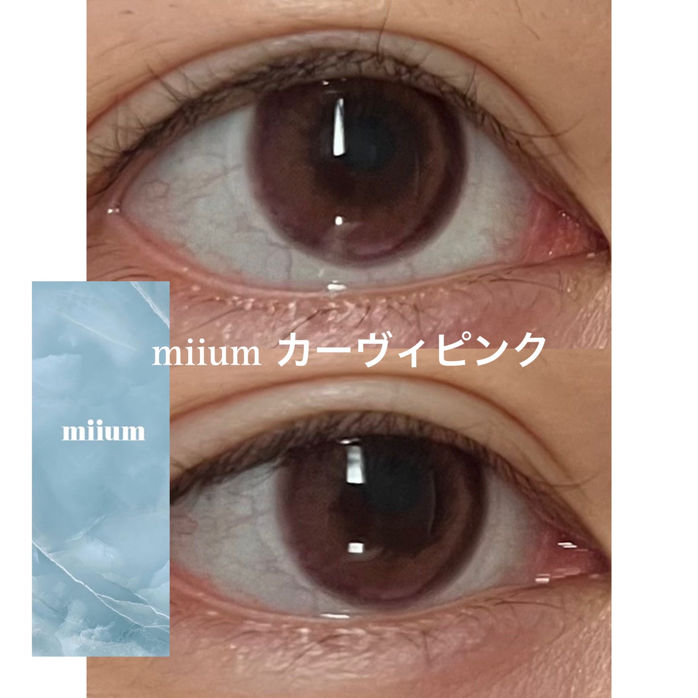 miium 1day/miium/ワンデー(1DAY)カラコンを使ったクチコミ(1枚目)
