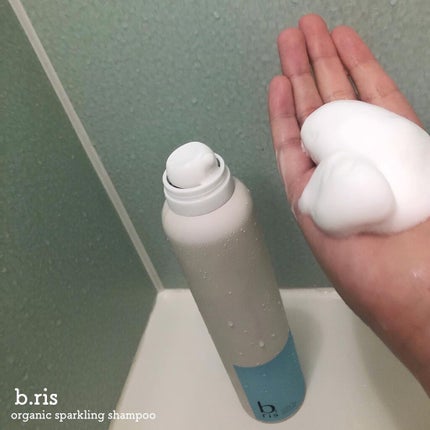 オーガニックスパークリングシャンプー/b.ris/市販シャンプーを使ったクチコミ(4枚目)