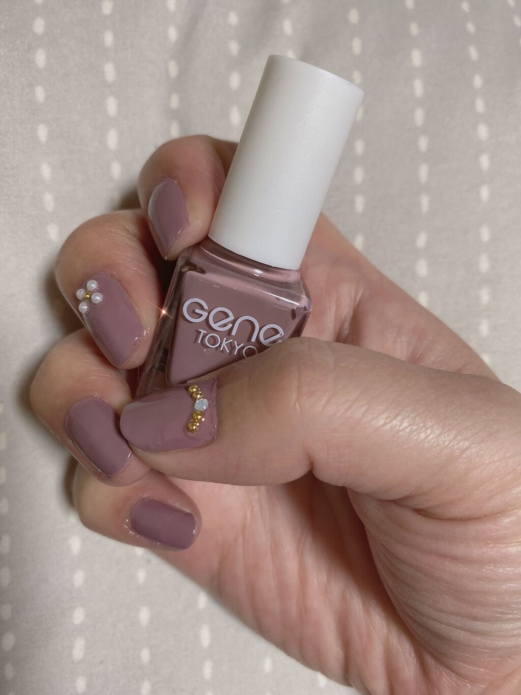 gene TOKYO ネイル/DAISO/マニキュアを使ったクチコミ（1枚目）