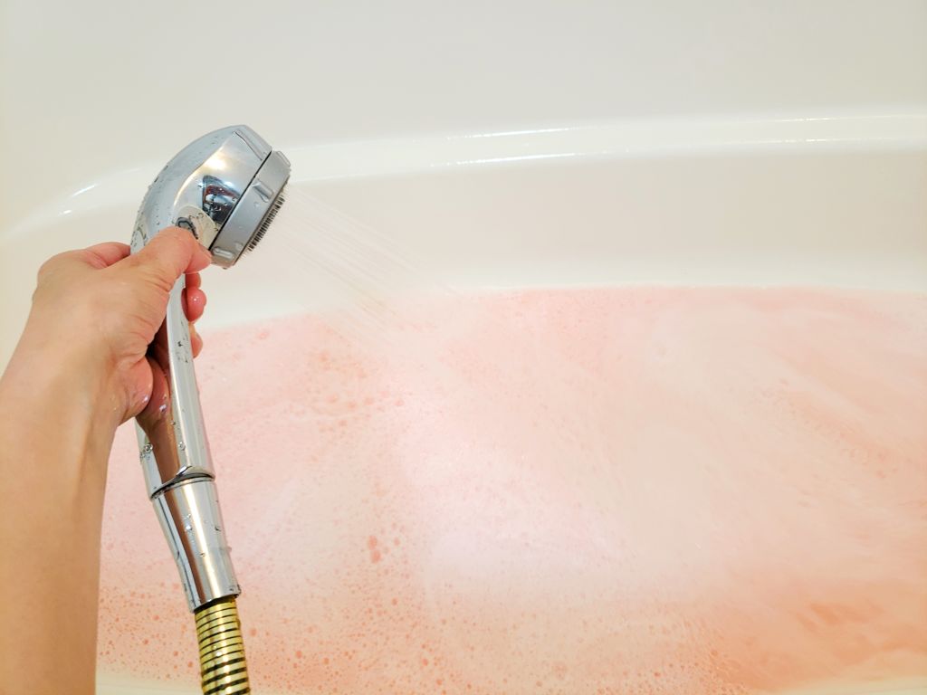 贅沢泡とろ 入浴料 ジュエリーローズの香り/お湯物語/保湿系入浴剤を使ったクチコミ（3枚目）