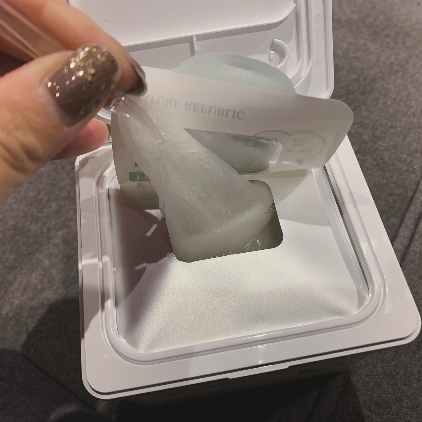 キューブマスク レチノール/ネイチャーリパブリック/シートマスク・パックを使ったクチコミ(2枚目)