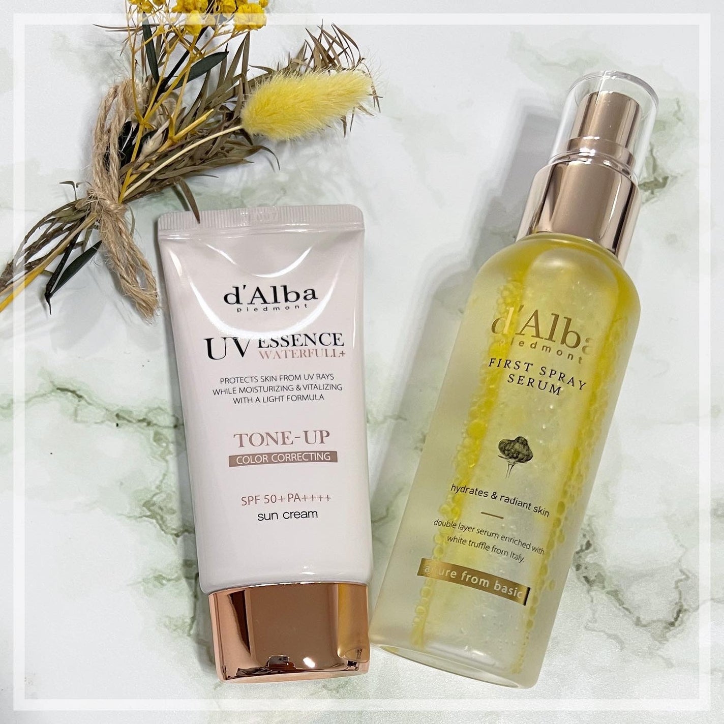 ダルバ ホワイトトリュフファーストスプレーセラム/ダルバ/ミスト状化粧水を使ったクチコミ(1枚目)