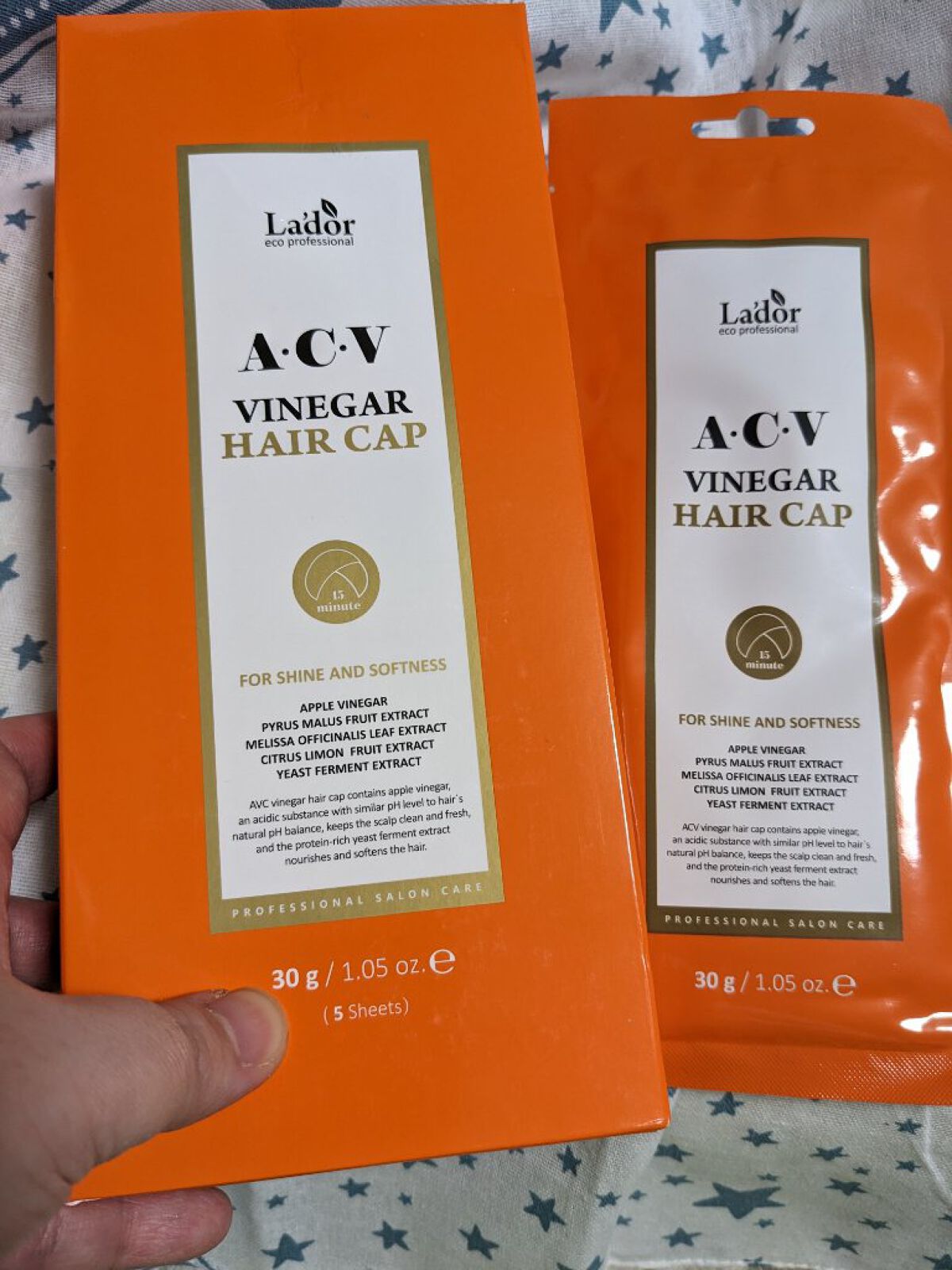 ACV VINEGAR HAIR CAP /La'dor/アウトバストリートメントを使ったクチコミ（1枚目）