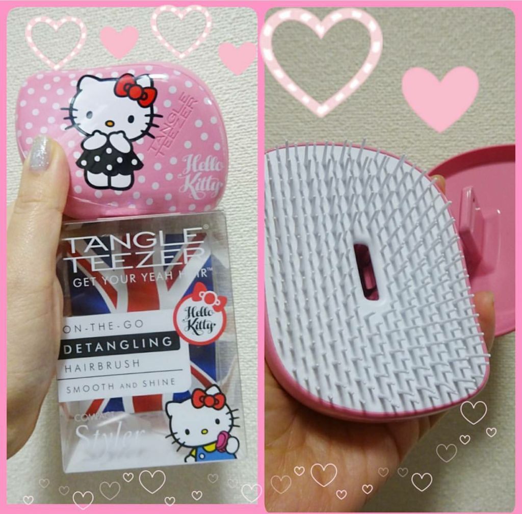 コンパクトスタイラー/TANGLE TEEZER/ヘアブラシを使ったクチコミ（1枚目）