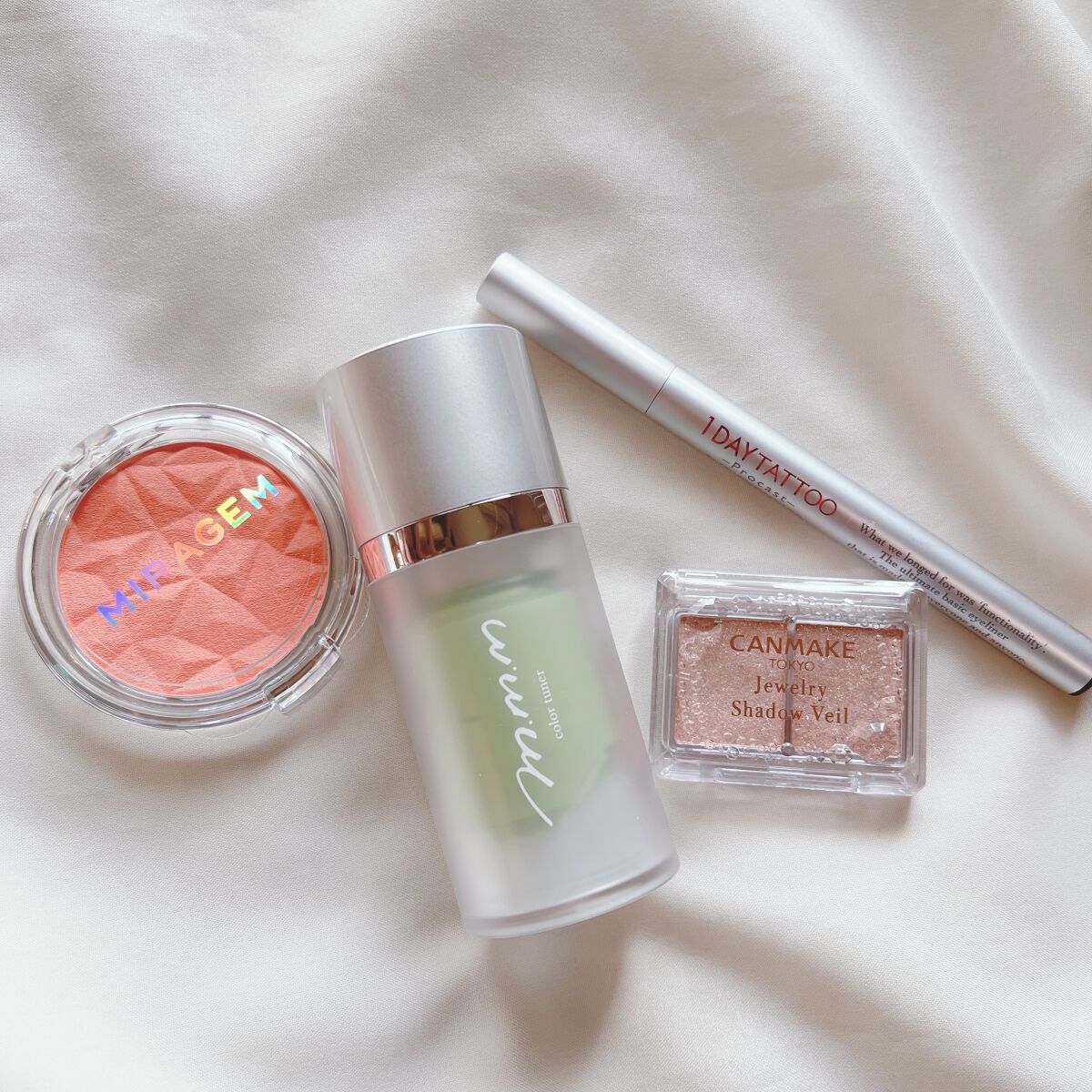 ジュエリーシャドウベール/キャンメイク/アイシャドウパレットを使ったクチコミ(2枚目)