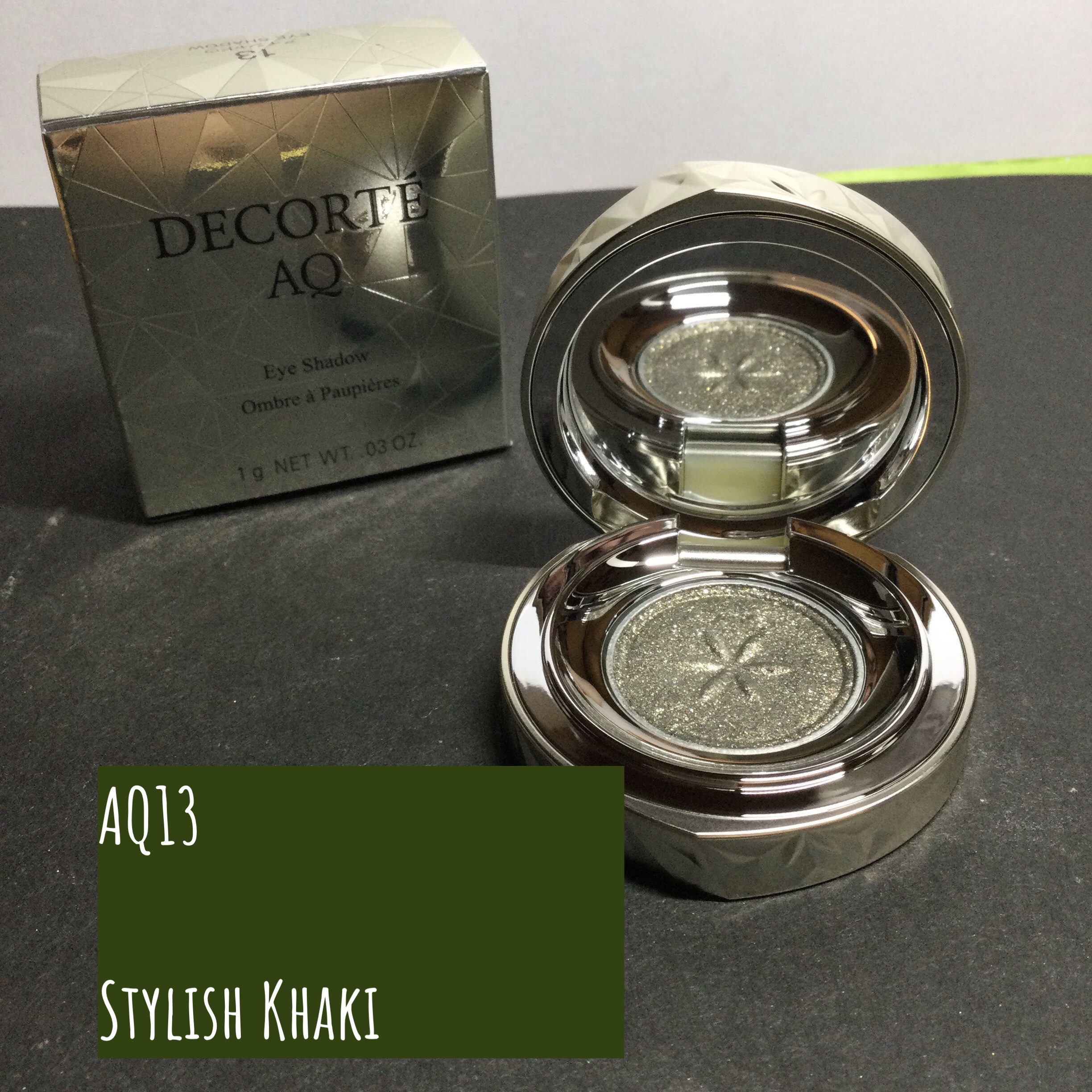 AQ アイシャドウ 13/DECORTÉ/単色アイシャドウを使ったクチコミ（1枚目）