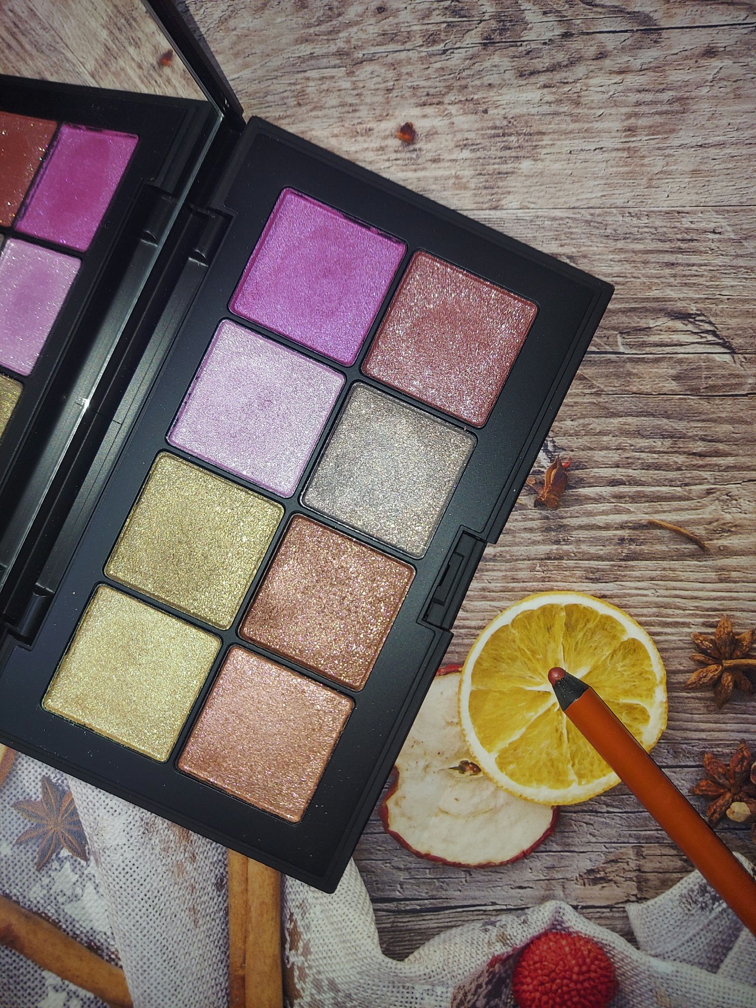 ダンシング ディメンションズ アイシャドウパレット/RMK/アイシャドウパレットを使ったクチコミ（1枚目）