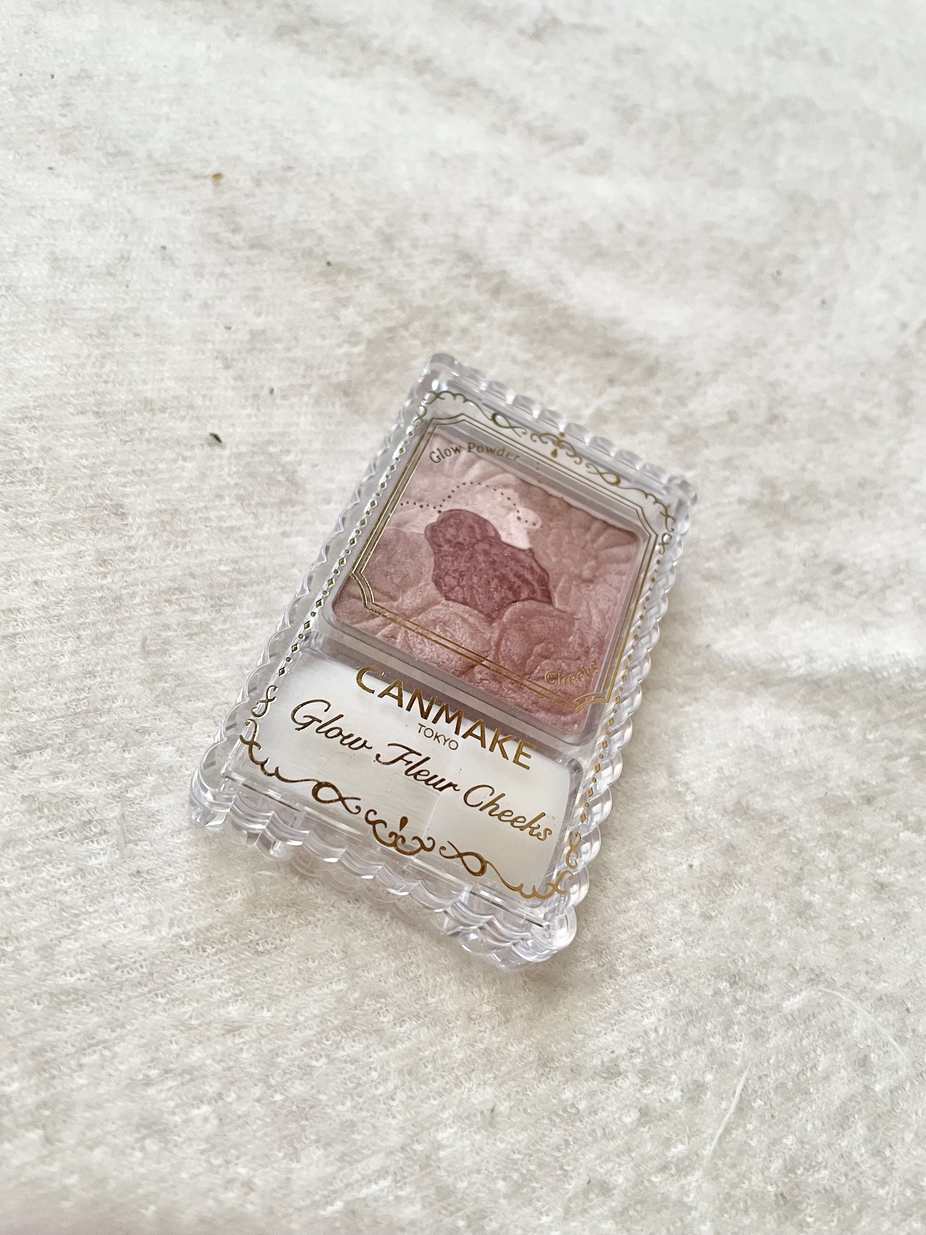 グロウフルールチークス/キャンメイク/パウダーチークを使ったクチコミ（1枚目）