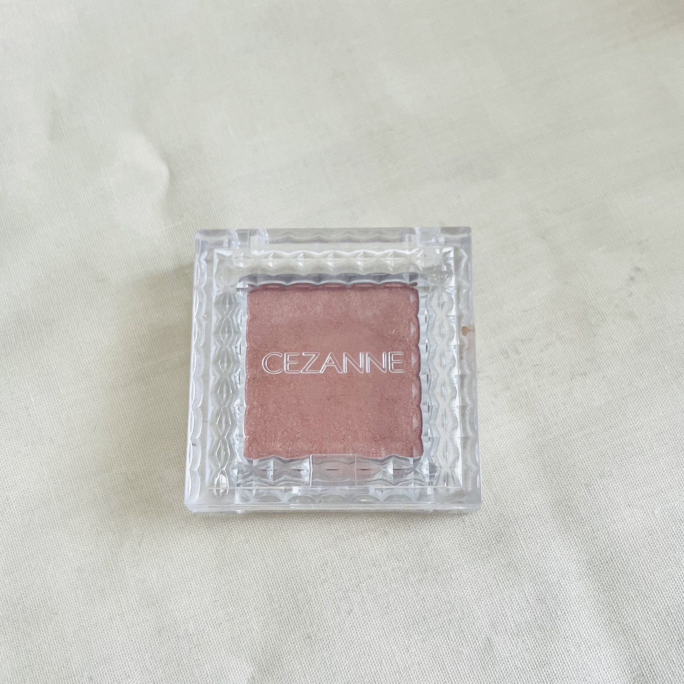 シングルカラーアイシャドウ 06 オレンジブラウン/CEZANNE/単色アイシャドウを使ったクチコミ（1枚目）