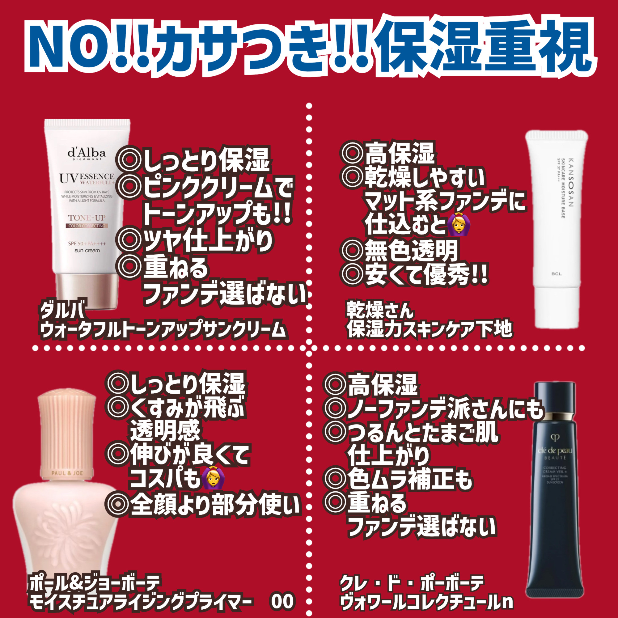 ラトゥー エクラ ファンデーション プライマー N/PAUL & JOE BEAUTE/化粧下地を使ったクチコミ（3枚目）