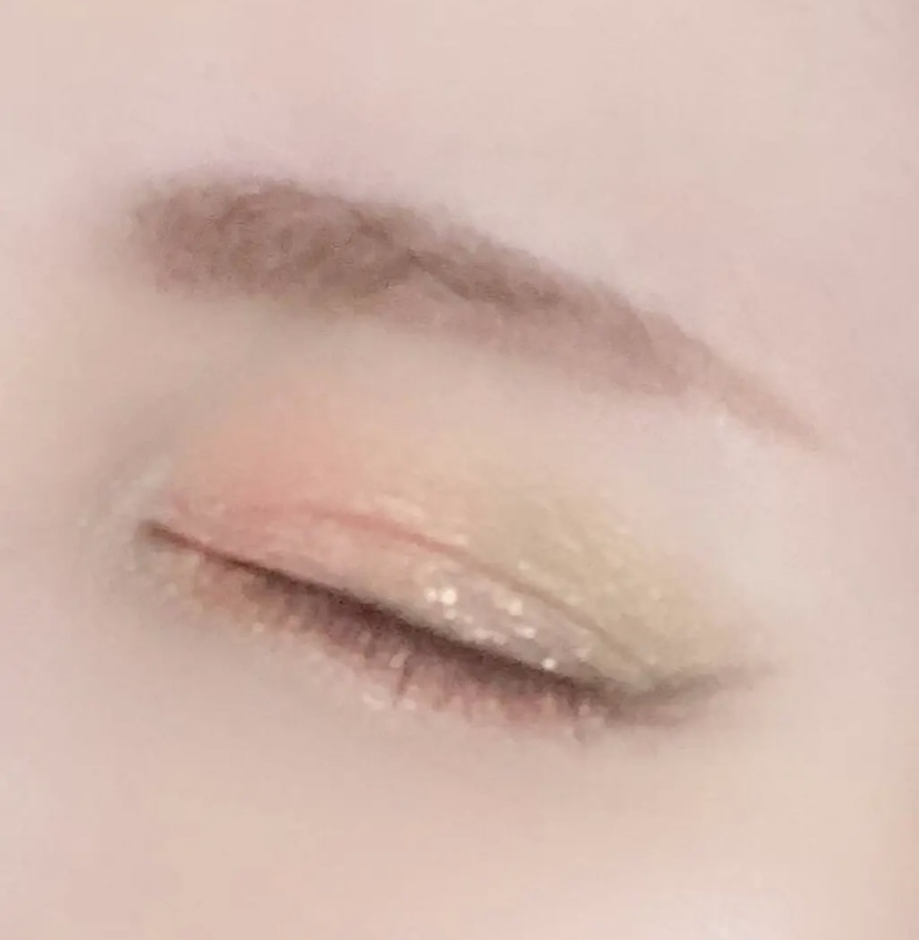 グリッターペディアアイパレット N°6 オールオブシトラス/unleashia/アイシャドウパレットを使ったクチコミ（3枚目）