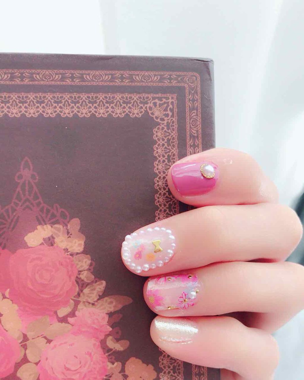 カラフルネイルズ N04 ワインレッド /キャンメイク/マニキュアを使ったクチコミ（3枚目）