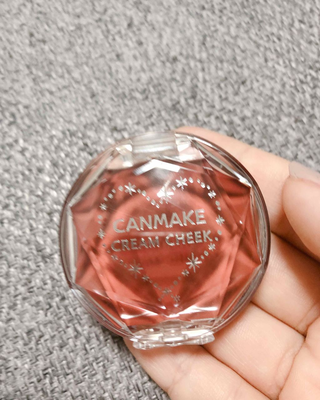 クリームチーク/キャンメイク/ジェル・クリームチークを使ったクチコミ(1枚目)