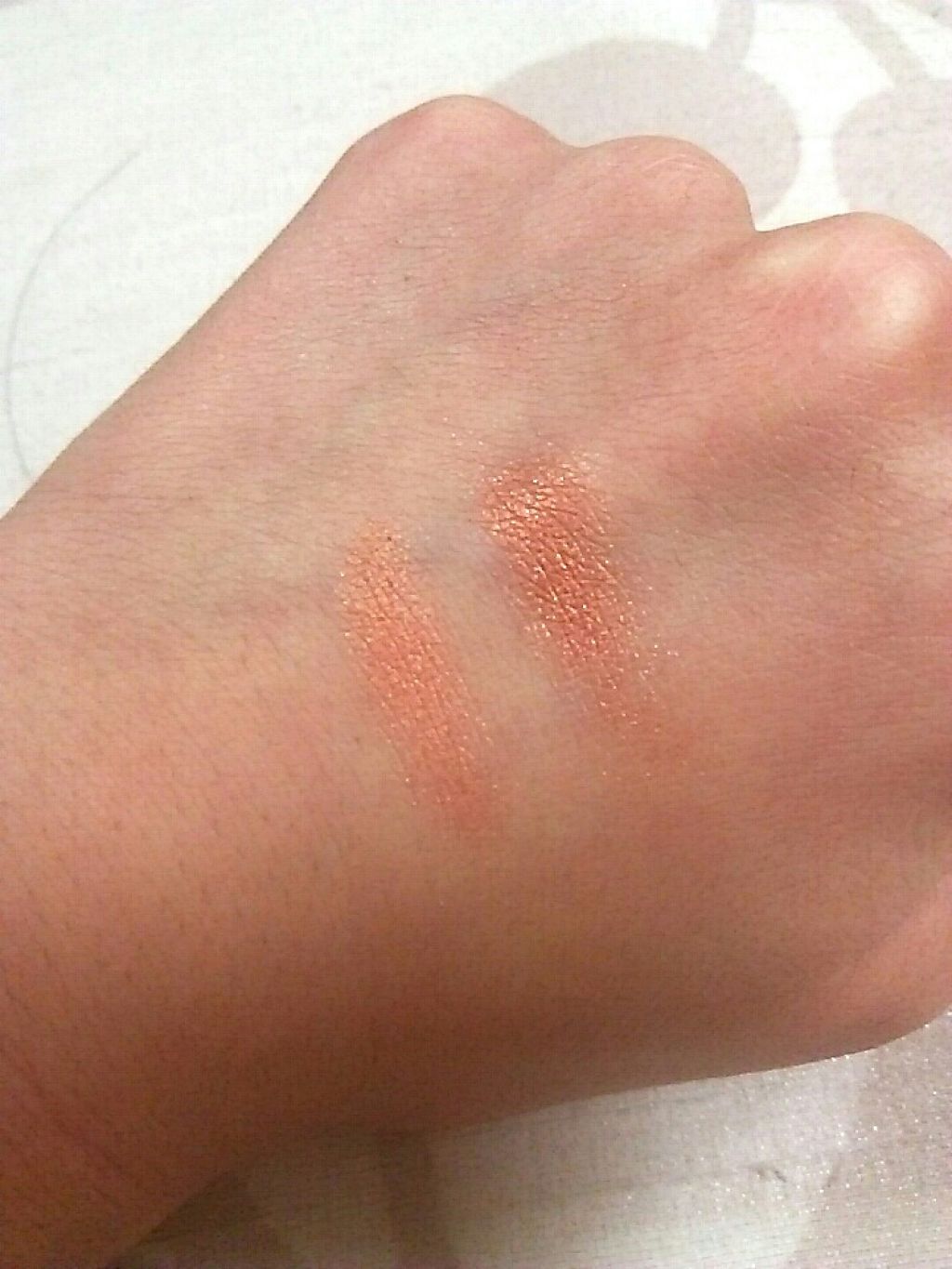 ルックアット マイアイズ OR210 オレンジブラウン/ETUDE/単色アイシャドウを使ったクチコミ（2枚目）