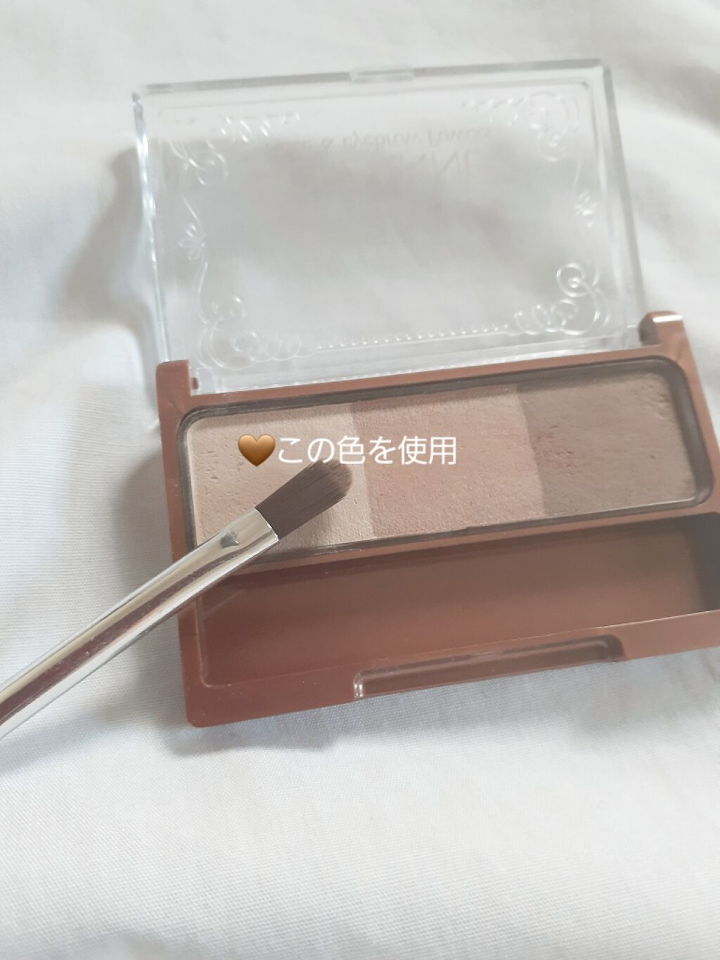 ノーズ&アイブロウパウダー/CEZANNE/パウダーアイブロウを使ったクチコミ(2枚目)