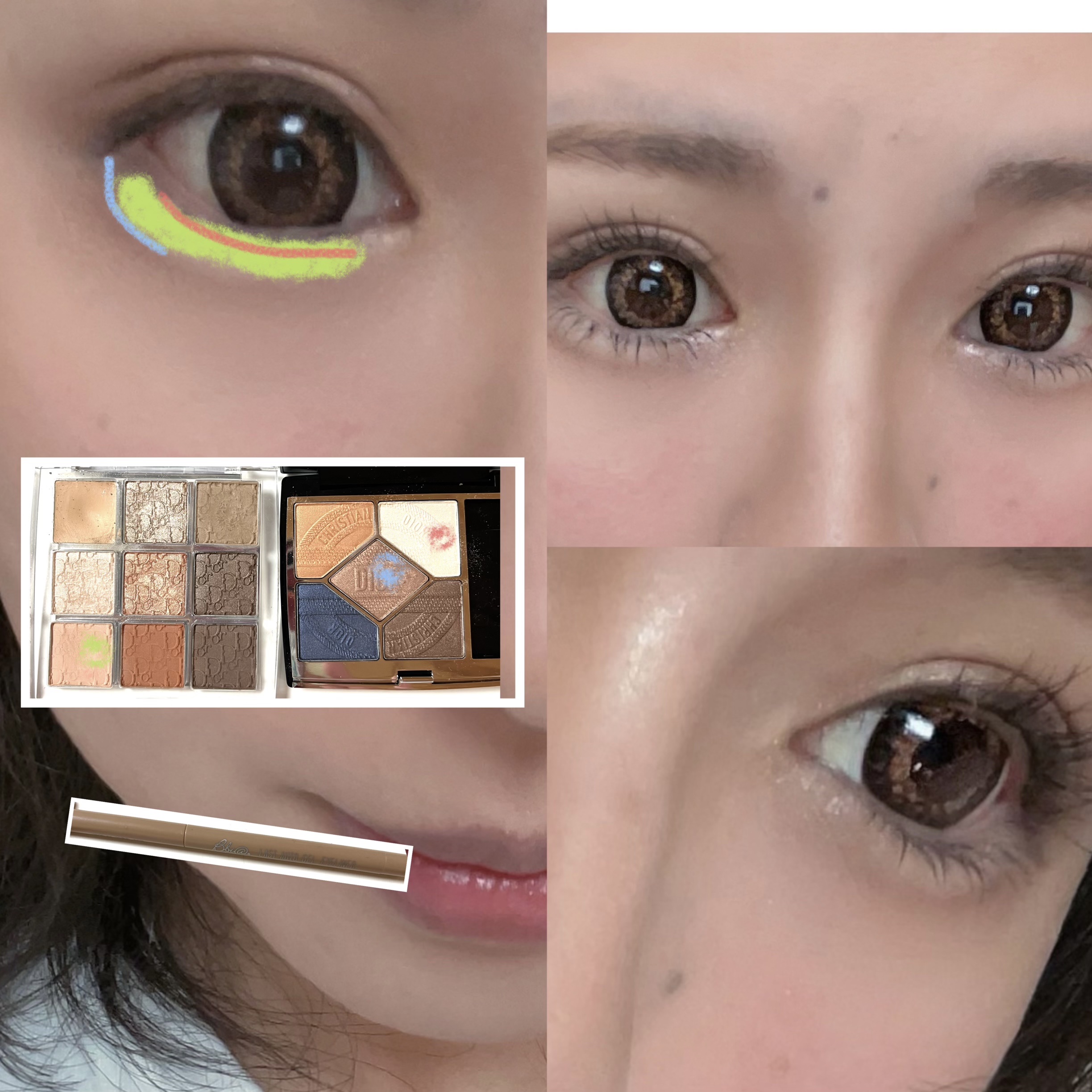 ディオール バックステージ アイ パレット/Dior/アイシャドウパレットを使ったクチコミ（2枚目）