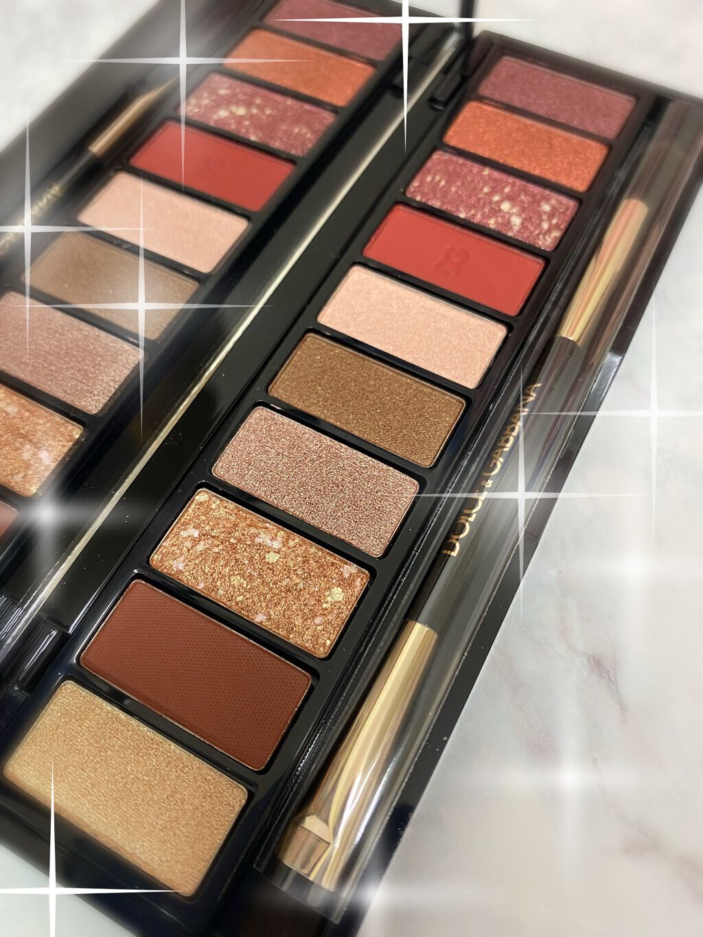 アイラブハート/DOLCE&GABBANA BEAUTY/アイシャドウパレットを使ったクチコミ(2枚目)