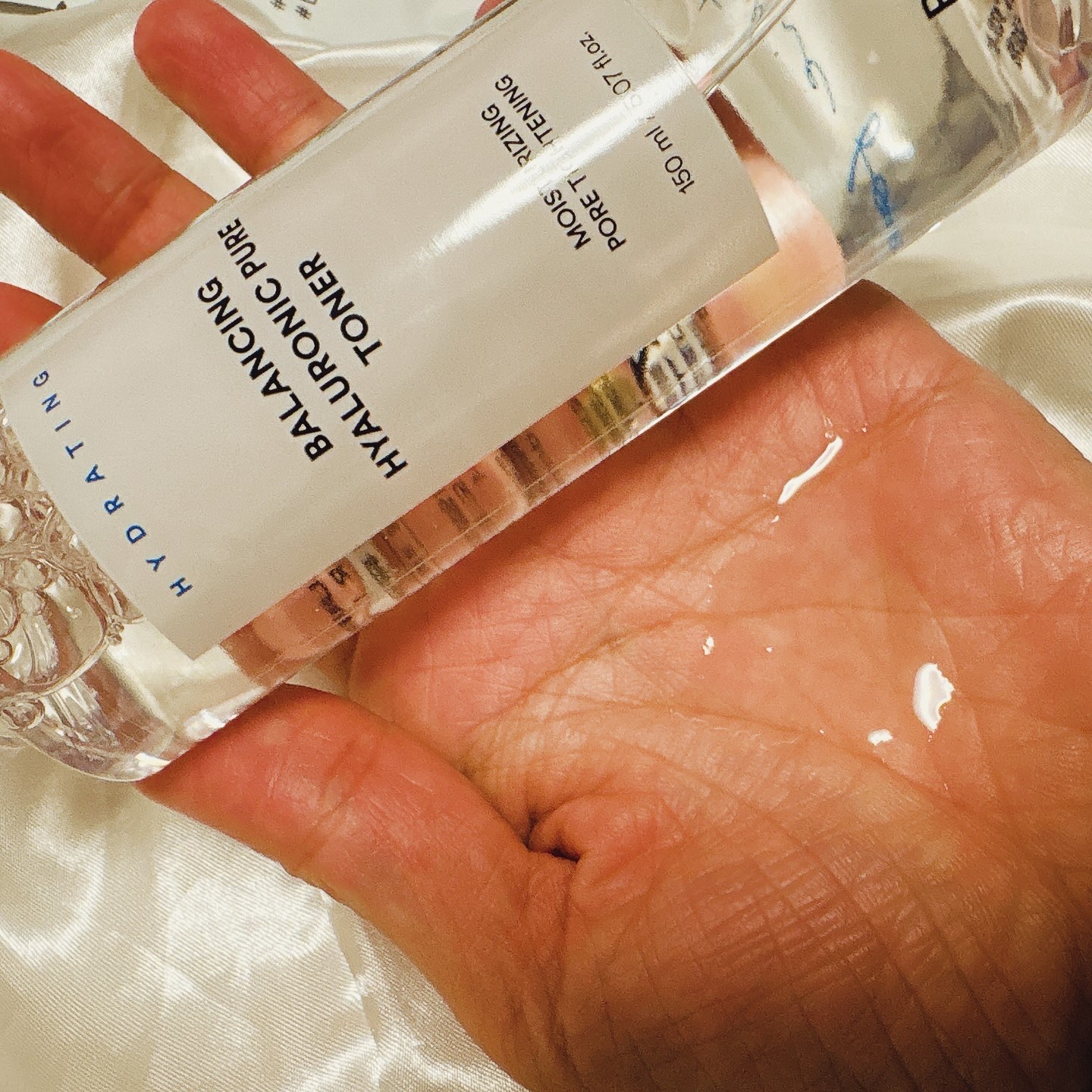 バランシング ヒアルロニック ピュア トナー/Roume/化粧水を使ったクチコミ（3枚目）