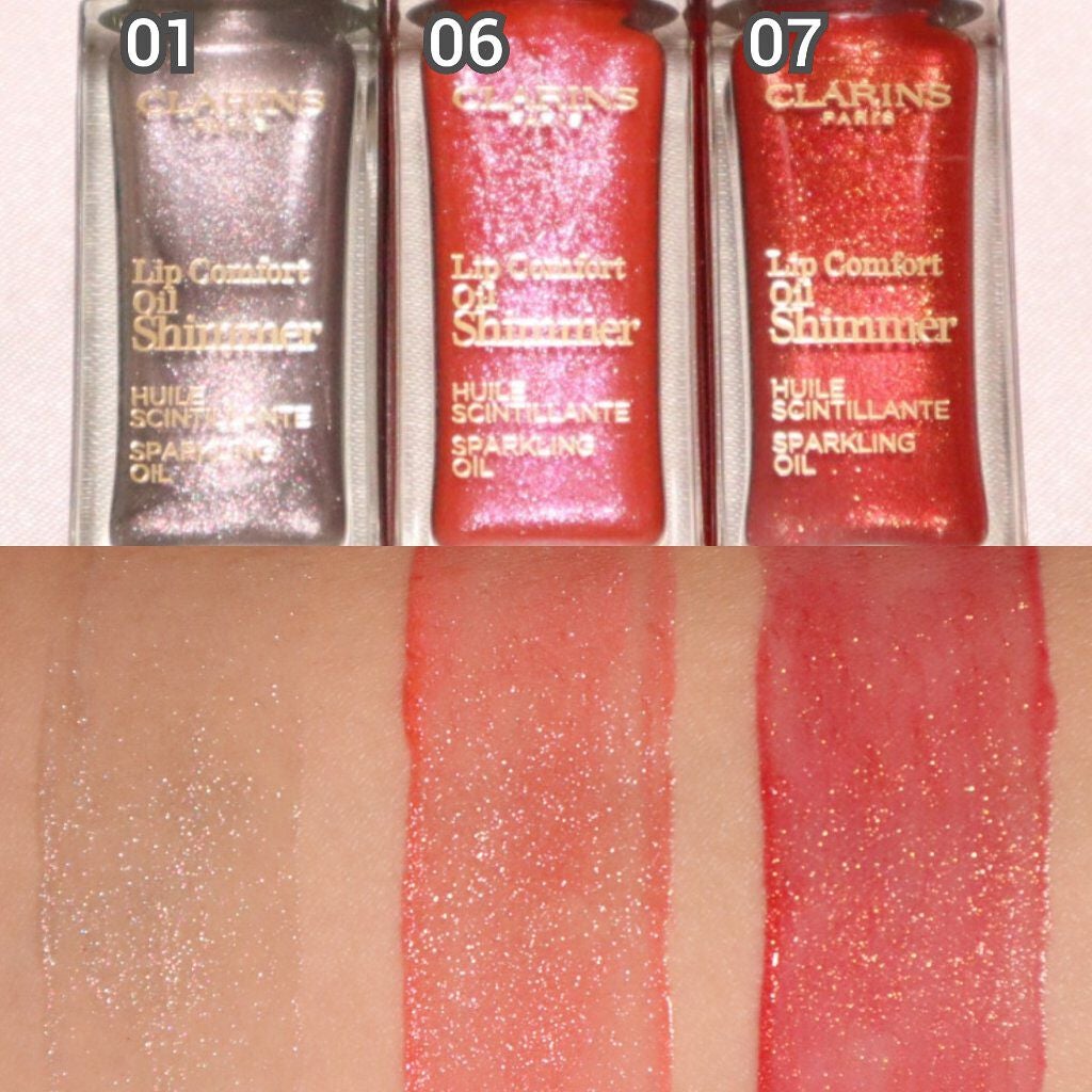 コンフォート リップオイル シマー/CLARINS/リップグロスを使ったクチコミ(3枚目)