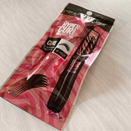 ボリューム エクスプレス ハイパーカール スパイキーコーム ウォータープルーフ/MAYBELLINE NEW YORK/マスカラを使ったクチコミ(1枚目)