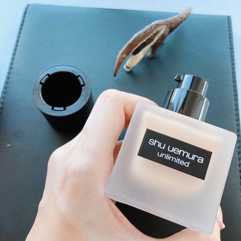 (旧)アンリミテッド ラスティング フルイド/shu uemura/リキッドファンデーションを使ったクチコミ(2枚目)