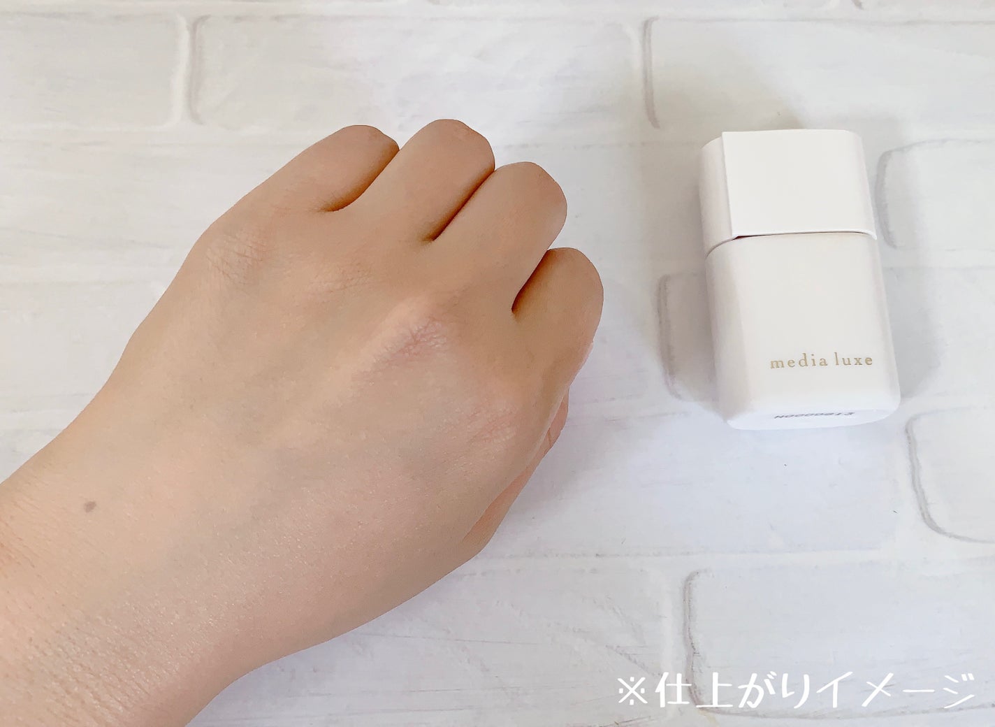 リキッドファンデーション/media luxe/リキッドファンデーションを使ったクチコミ(6枚目)