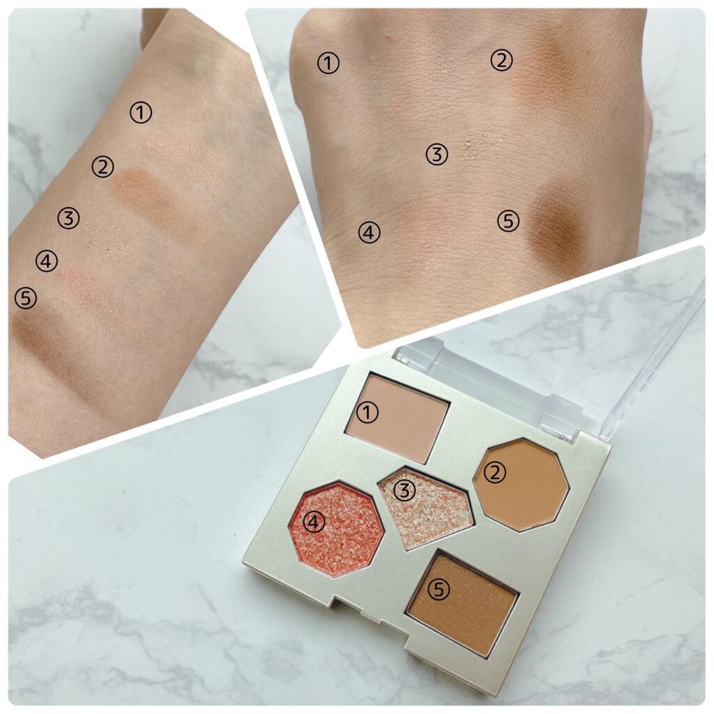 ラックスオンマイアイズ ジュエルバイブ/VAVI MELLO/マルチパレットを使ったクチコミ（2枚目）