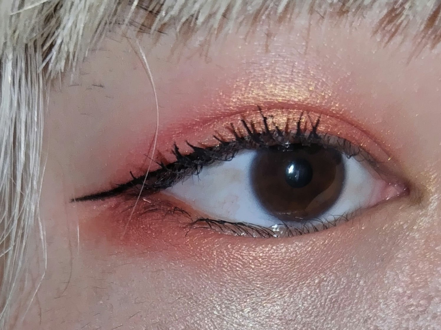 スモール アイシャドウ コッパーリング/M・A・C/単色アイシャドウを使ったクチコミ（2枚目）