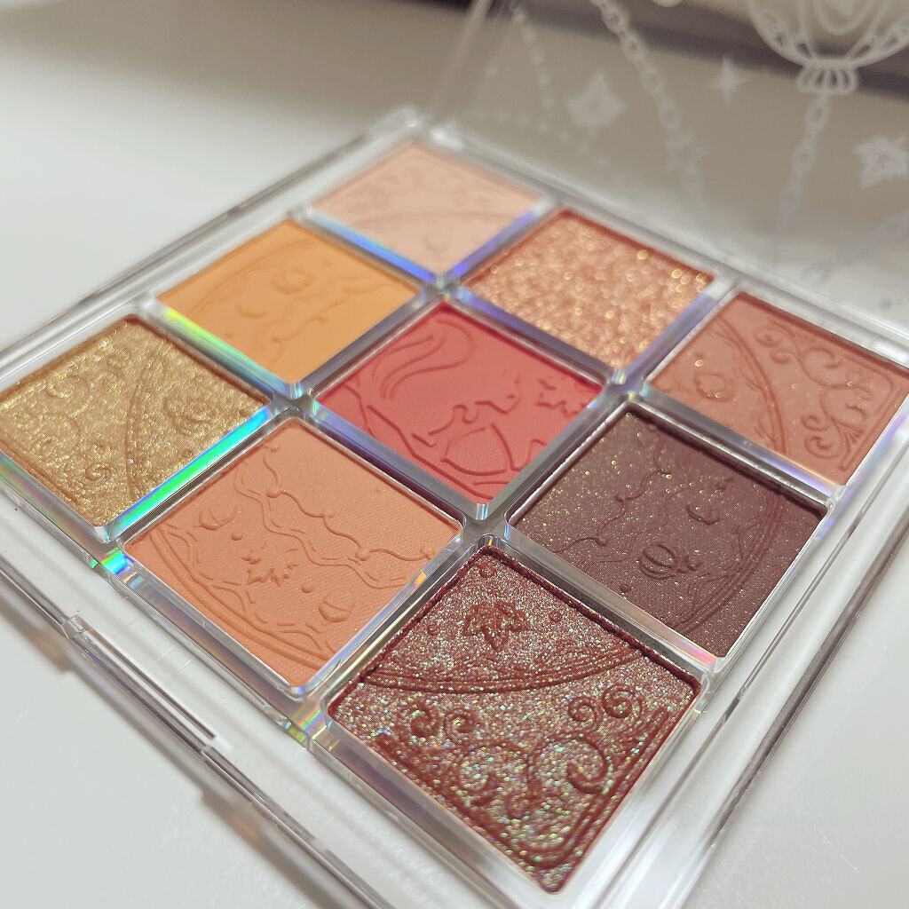 クォーツ 9色アイシャドウパレット(ドリームランドアイシャドウ)/ZEESEA/アイシャドウパレットを使ったクチコミ（1枚目）