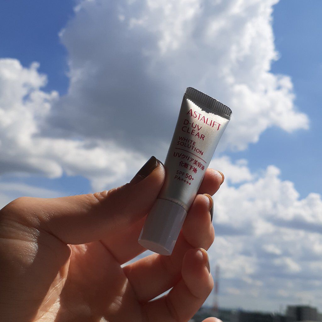 D-UVクリア ホワイトソリューション/アスタリフト/日焼け止めクリームを使ったクチコミ(4枚目)