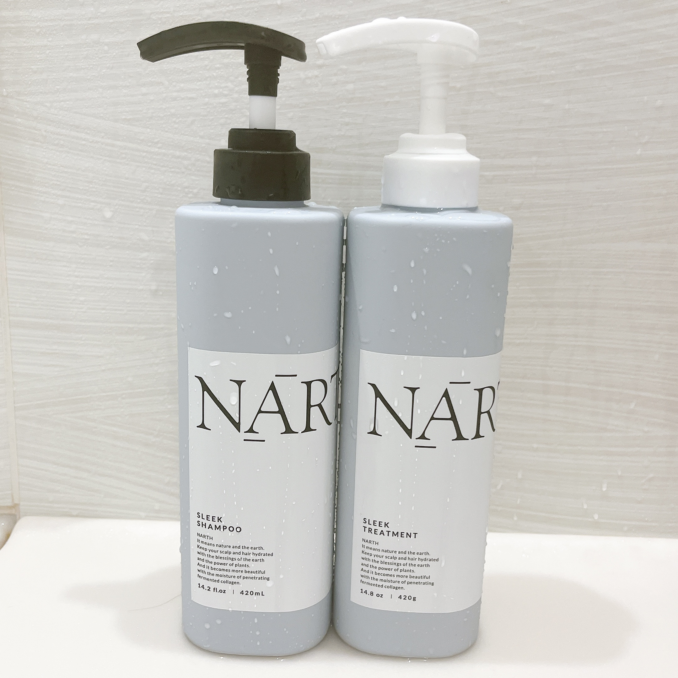 スリーク&リラックスシャンプー／トリートメント/NARTH/市販シャンプーを使ったクチコミ（1枚目）