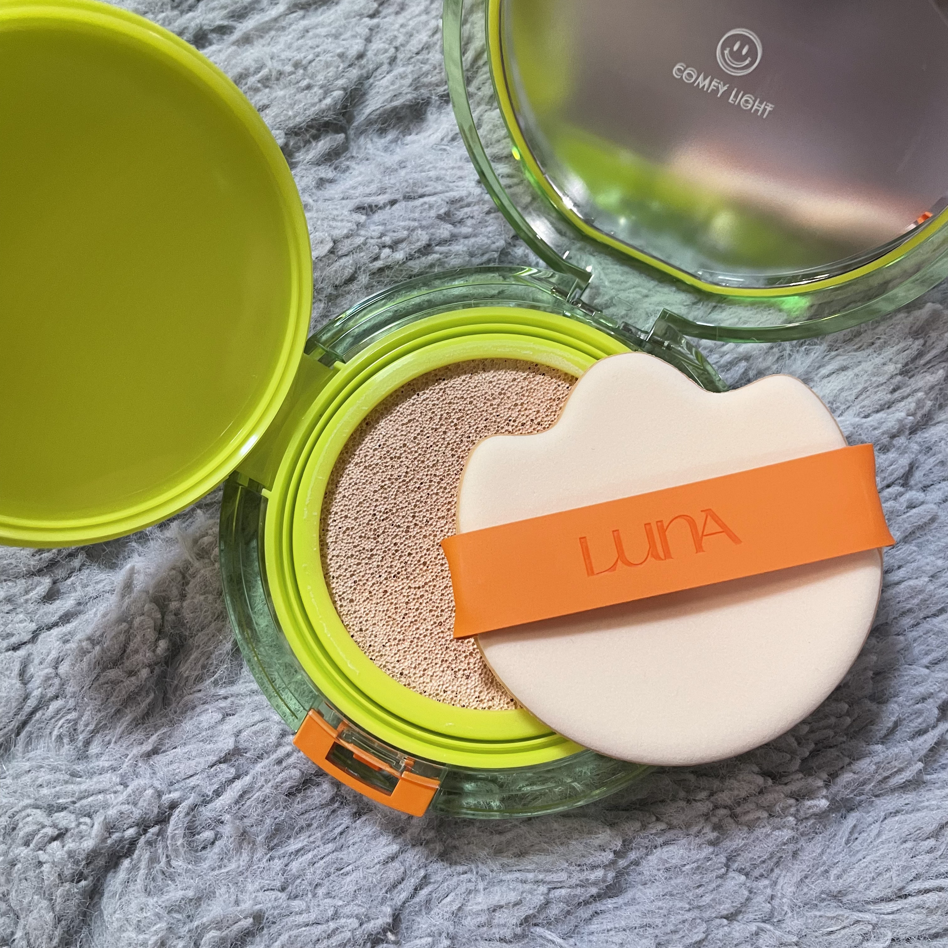 コンフィーライトクッション/LUNA/クッションファンデーションを使ったクチコミ（2枚目）