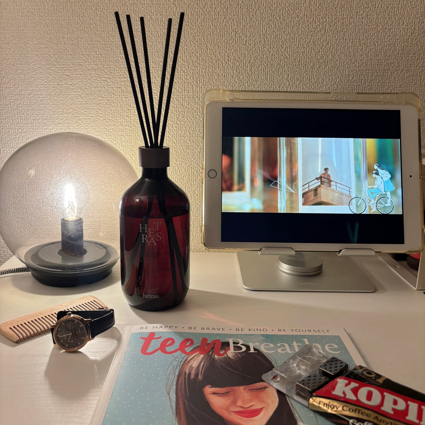 プレミアムディフューザー/hetras/ルームフレグランスを使ったクチコミ(1枚目)