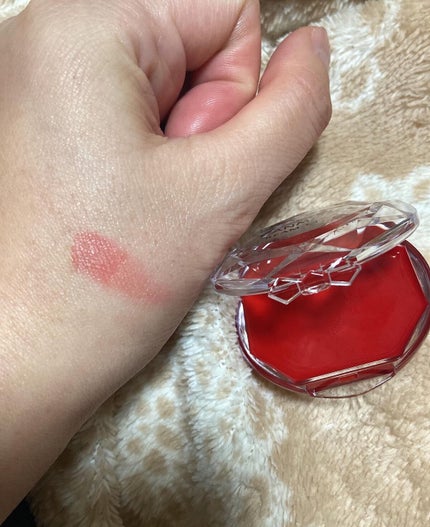 クリームチーク(クリアタイプ)/キャンメイク/ジェル・クリームチークを使ったクチコミ(2枚目)